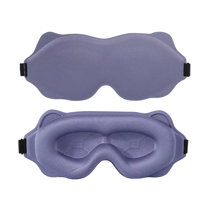 3D Sleep Mask Sleeping Aid Blindfold Block Out Light Portable Soft Memory Foam Face Mask Eyeshade Comfort Three Dimension Design